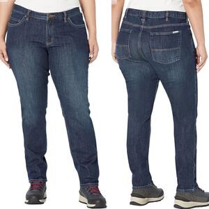 NWT- Carhartt- Women’s Plus Size Original Fit Blaine Jean in Bluestone Wash, 26W